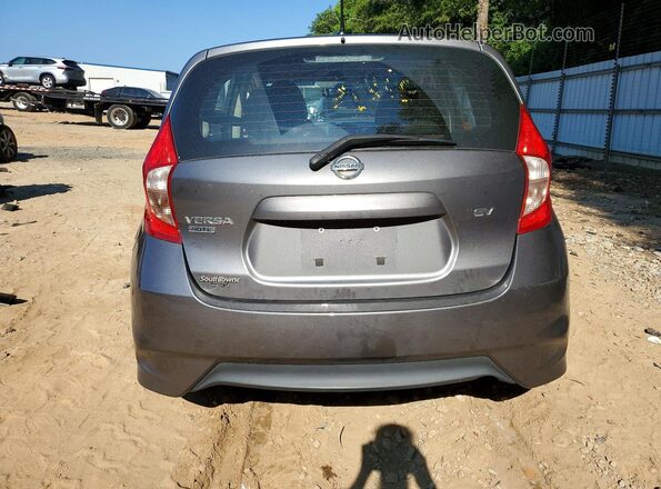 3N1CE2CP1HL377134 2017 NISSAN VERSA Gray Vista trasera