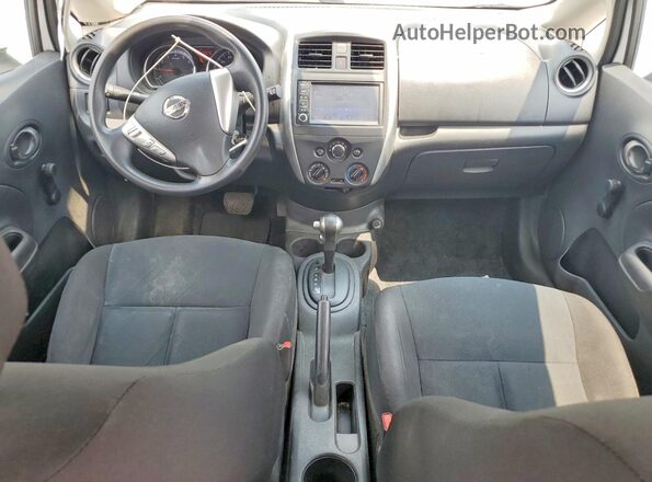 3N1CE2CP1KL366741 2019 NISSAN VERSA White წინა პანელის ხედი