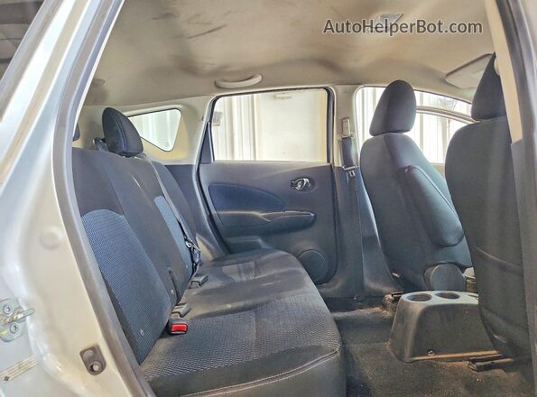 3N1CE2CP2GL398704 2016 NISSAN VERSA Silver Հետևի նստատեղերի տեսք