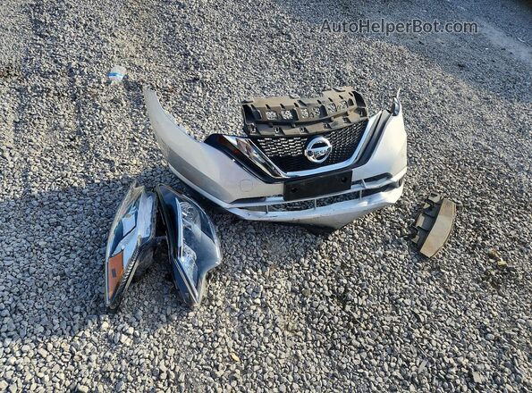 3N1CE2CP2HL357491 2017 NISSAN VERSA Серебряный Вид подкапотного пространства