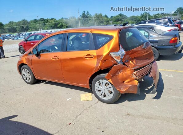 3N1CE2CP2HL358043 2017 NISSAN VERSA Orange Rear left