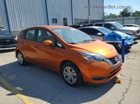 3N1CE2CP2HL358043 2017 NISSAN VERSA Orange Front right