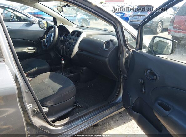 3N1CE2CP2JL354824 2018 NISSAN VERSA NOTE Gray Вид салону спереду