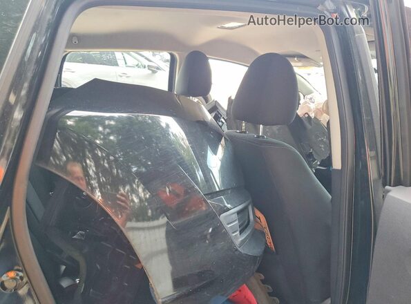 3N1CE2CP2JL357576 2018 NISSAN VERSA Black უკანა სავარძლების ხედი