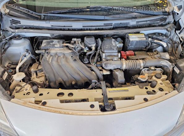 3N1CE2CP3GL381717 2016 NISSAN VERSA Silver Rear interior view