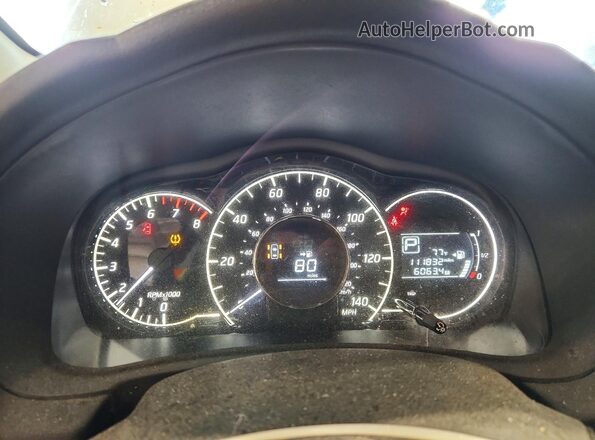 3N1CE2CP3GL381717 2016 NISSAN VERSA Silver Instrument cluster view