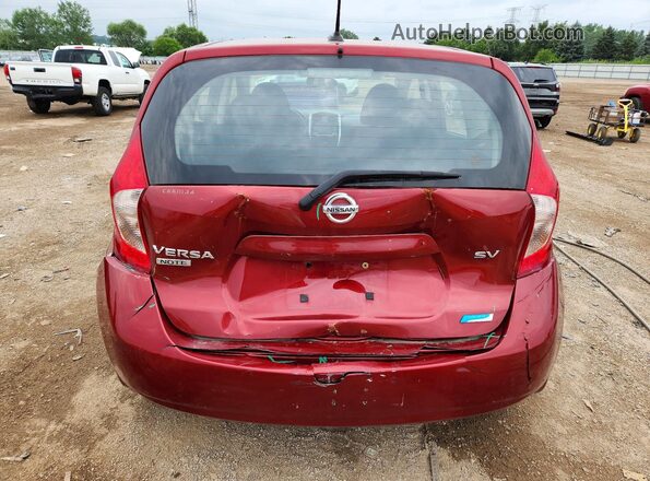 3N1CE2CP3GL388389 2016 NISSAN VERSA Бордовый Вид сзади