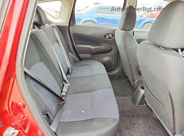 3N1CE2CP3GL388389 2016 NISSAN VERSA Бордовый Вид задних сидений