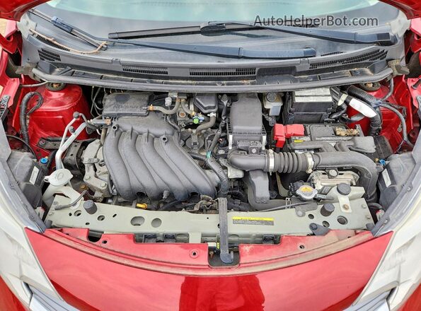 3N1CE2CP3GL388389 2016 NISSAN VERSA Бордовый Вид задней части салона
