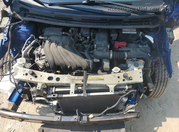 3N1CE2CP3GL403831 2016 NISSAN VERSA Blue უკანა სალონის ხედი