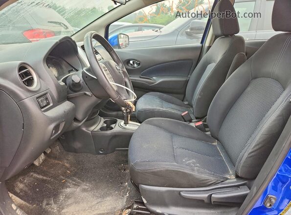 3N1CE2CP3GL403831 2016 NISSAN VERSA Blue წინა სალონის ხედი