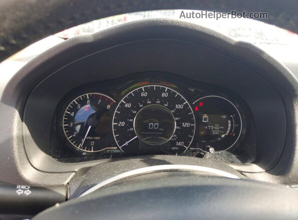 3N1CE2CP3KL357104 2019 NISSAN VERSA White Սարքավորումների վահանակի տեսք