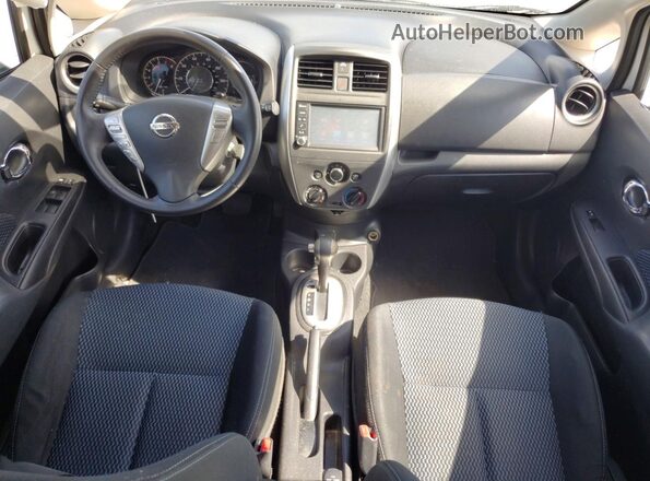 3N1CE2CP3KL357104 2019 NISSAN VERSA White Առջևի վահանակի տեսք