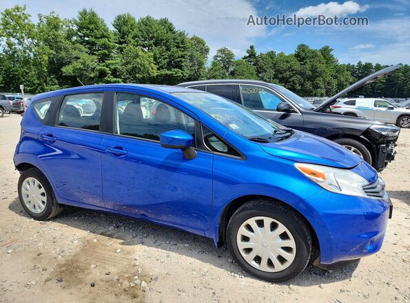 3N1CE2CP4GL366126 2016 NISSAN VERSA Blue Передня права чверть