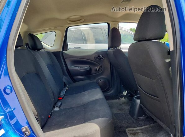 3N1CE2CP4GL366126 2016 NISSAN VERSA Blue Вид задніх сидінь