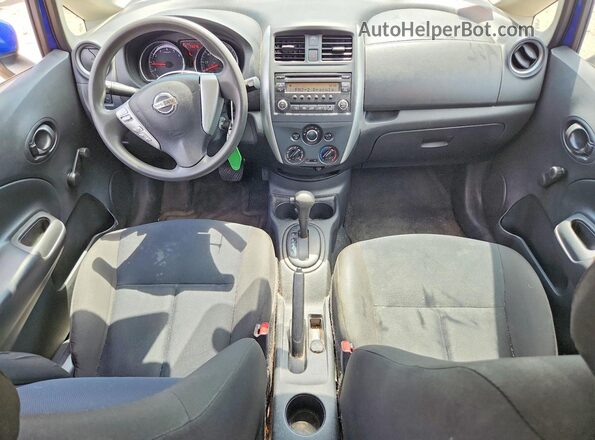 3N1CE2CP4GL366126 2016 NISSAN VERSA Blue Вид панелі приладів