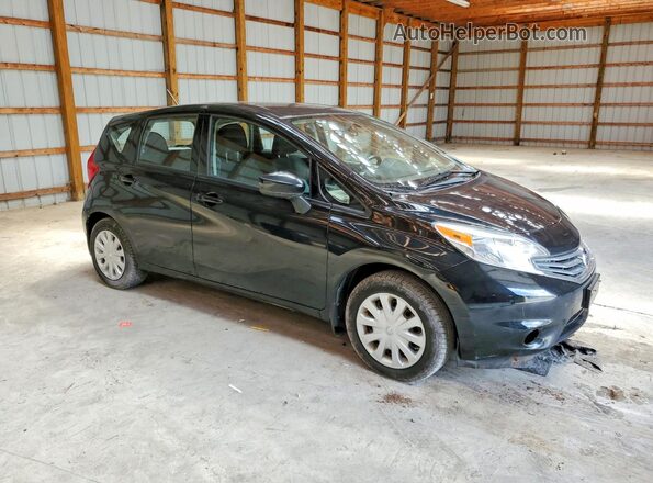 3N1CE2CP4GL372301 2016 NISSAN VERSA Черный Передняя правая четверть