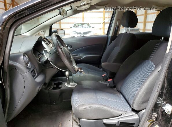 3N1CE2CP4GL372301 2016 NISSAN VERSA Черный Вид салона спереди