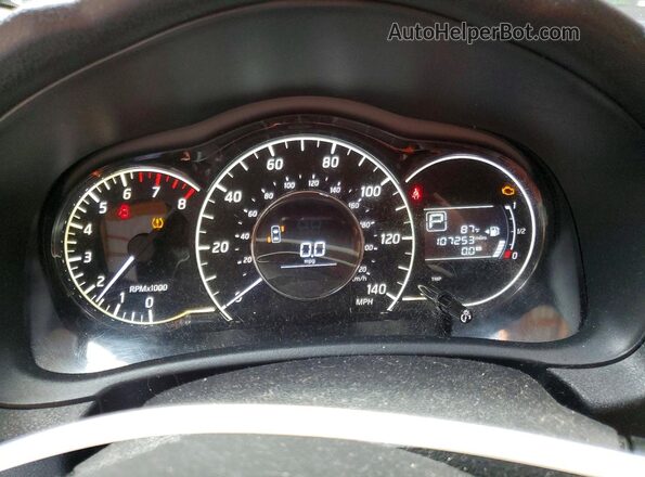 3N1CE2CP4GL372301 2016 NISSAN VERSA Черный Вид щитка приборов