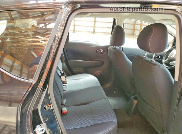 3N1CE2CP4GL372301 2016 NISSAN VERSA Черный Вид задних сидений
