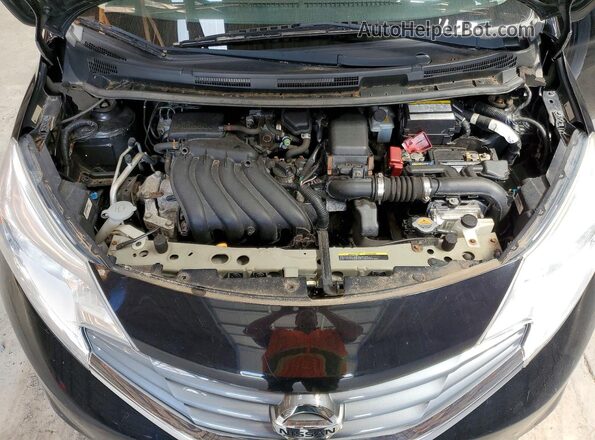 3N1CE2CP4GL372301 2016 NISSAN VERSA Черный Вид задней части салона