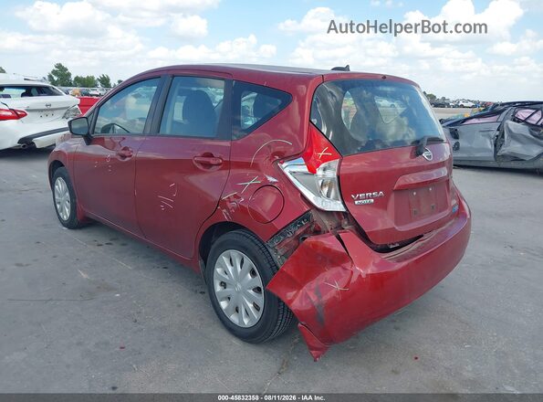 3N1CE2CP4GL376509 2016 NISSAN VERSA NOTE Red Rear left