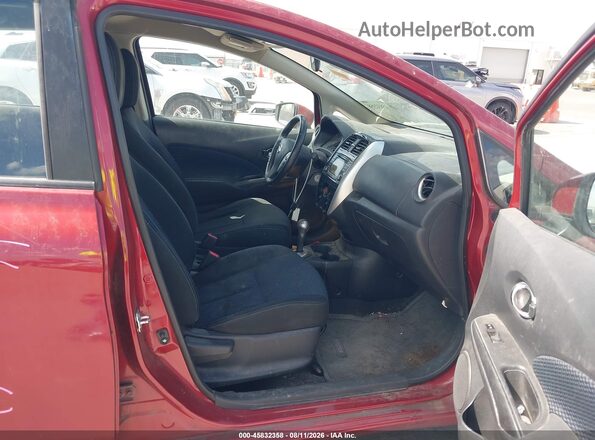 3N1CE2CP4GL376509 2016 NISSAN VERSA NOTE Red Front interior view