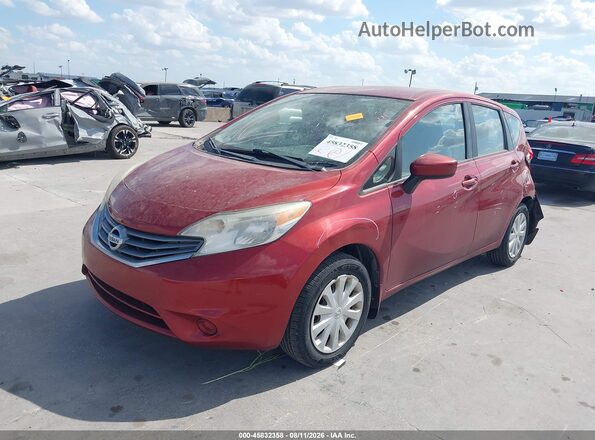 3N1CE2CP4GL376509 2016 NISSAN VERSA NOTE Red Front left
