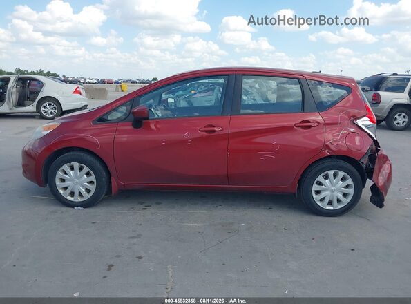 3N1CE2CP4GL376509 2016 NISSAN VERSA NOTE Red 360 interior view
