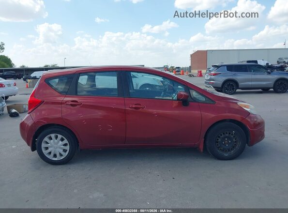3N1CE2CP4GL376509 2016 NISSAN VERSA NOTE Red Rear interior view