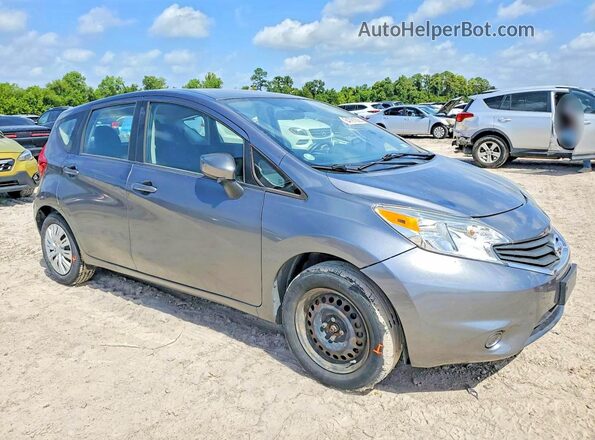 3N1CE2CP4GL378552 2016 NISSAN VERSA Gray Delantero derecho