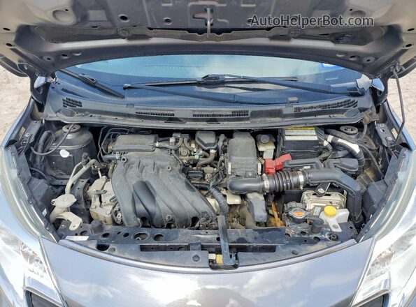3N1CE2CP4GL378552 2016 NISSAN VERSA Gray Vista del compartimento del motor
