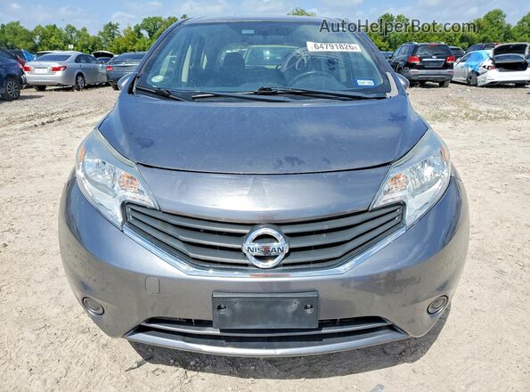 3N1CE2CP4GL378552 2016 NISSAN VERSA Gray Vista frontal