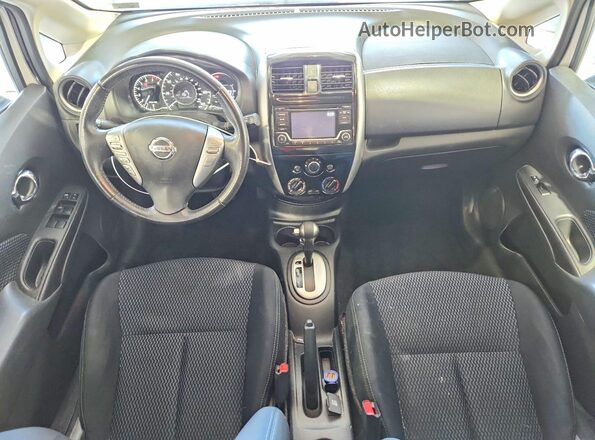 3N1CE2CP4GL399384 2016 NISSAN VERSA White წინა პანელის ხედი