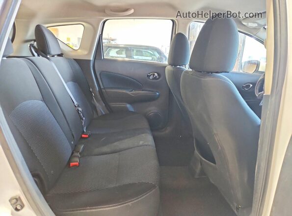 3N1CE2CP4GL399384 2016 NISSAN VERSA White უკანა სავარძლების ხედი