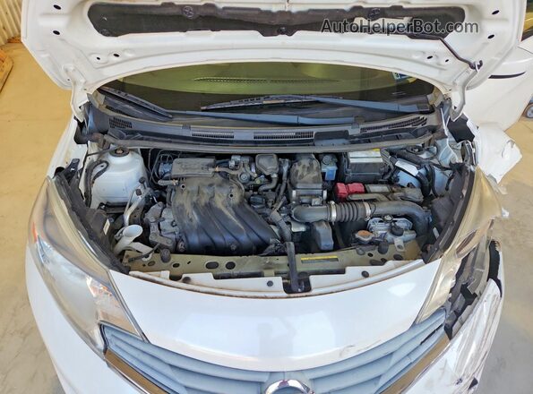 3N1CE2CP4GL399384 2016 NISSAN VERSA White უკანა სალონის ხედი