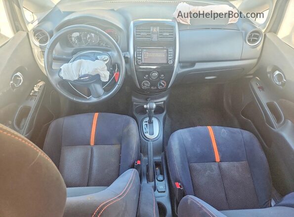 3N1CE2CP4GL400713 2016 NISSAN VERSA Silver Առջևի վահանակի տեսք