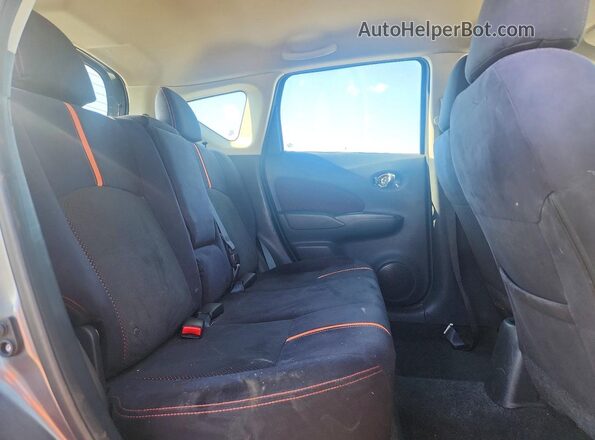 3N1CE2CP4GL400713 2016 NISSAN VERSA Silver Հետևի նստատեղերի տեսք