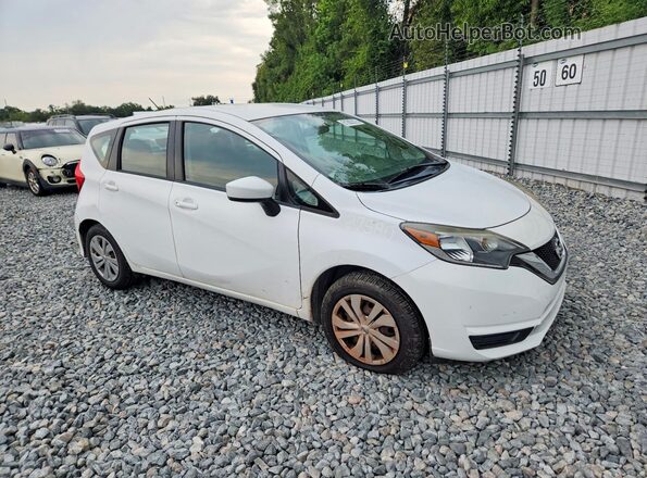 3N1CE2CP4JL353013 2018 NISSAN VERSA Белый Передняя правая четверть
