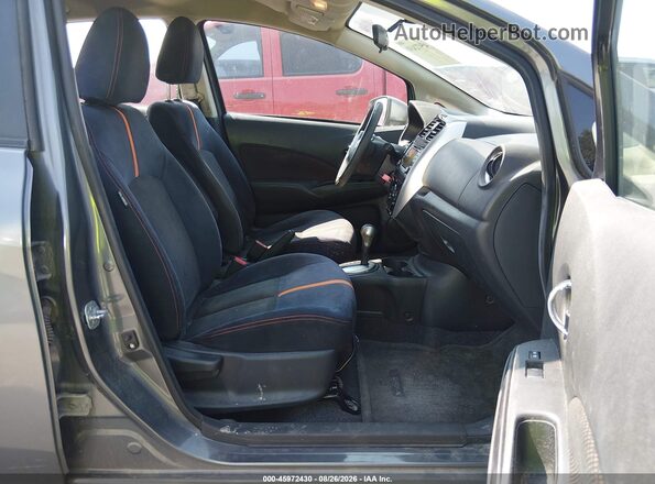 3N1CE2CP5GL392721 2016 NISSAN VERSA NOTE Gray წინა სალონის ხედი