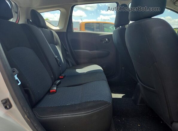 3N1CE2CP5GL393173 2016 NISSAN VERSA Серебряный Вид задних сидений