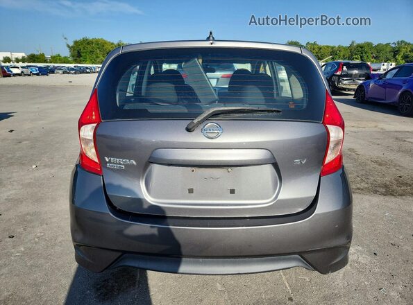 3N1CE2CP5HL359719 2017 NISSAN VERSA Gray უკანა ხედი