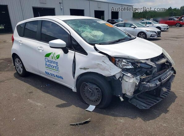 3N1CE2CP6HL352469 2017 NISSAN VERSA White Delantero derecho