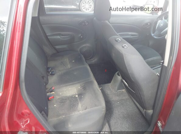 3N1CE2CP6HL360197 2017 NISSAN VERSA NOTE Red VIN კოდის სტიკერის ხედი