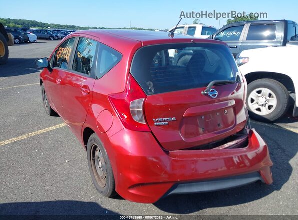 3N1CE2CP6HL360197 2017 NISSAN VERSA NOTE Red უკანა მარცხენა