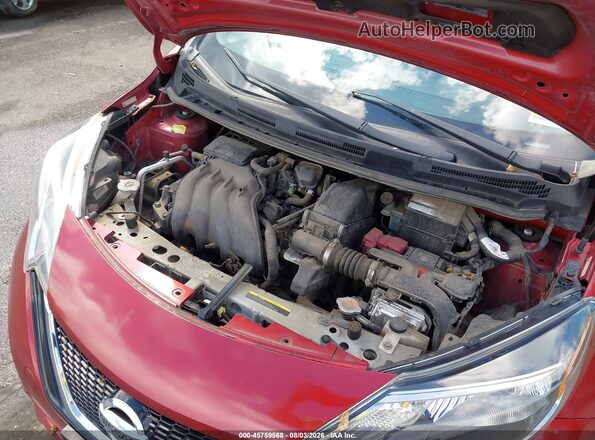 3N1CE2CP6HL360197 2017 NISSAN VERSA NOTE Red უკანა ხედი
