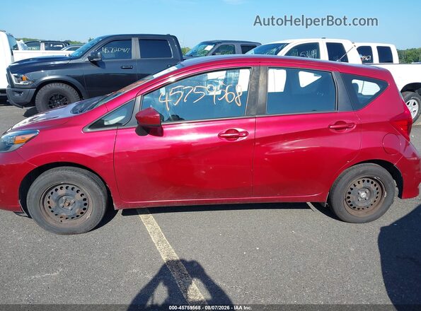 3N1CE2CP6HL360197 2017 NISSAN VERSA NOTE Red სალონის 360-გრადუსიანი ხედი