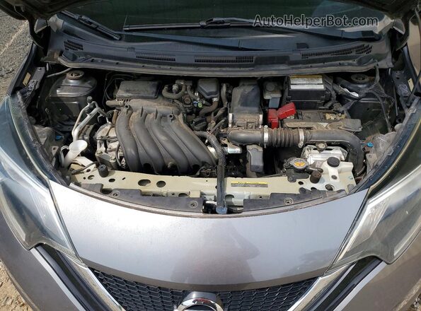 3N1CE2CP6JL357824 2018 NISSAN VERSA Серый Вид задней части салона