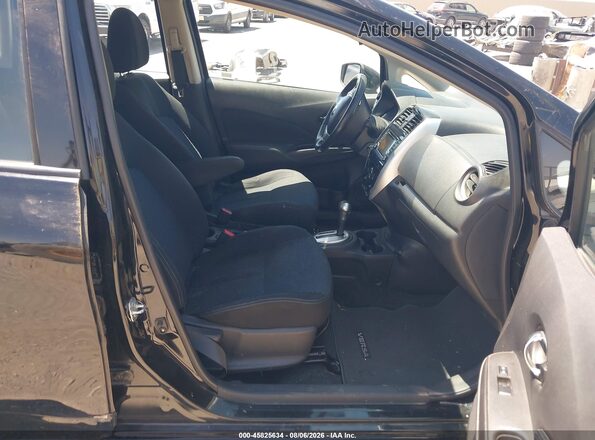 3N1CE2CP6JL358391 2018 NISSAN VERSA NOTE Black Widok wnętrza z przodu