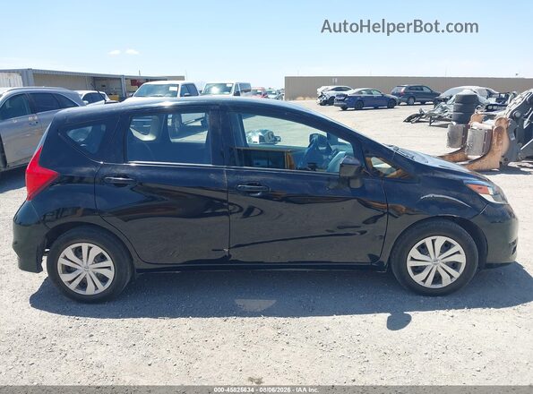3N1CE2CP6JL358391 2018 NISSAN VERSA NOTE Black Widok wnętrza z tyłu